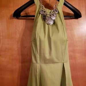Jessica Simpson halter green dress size 2